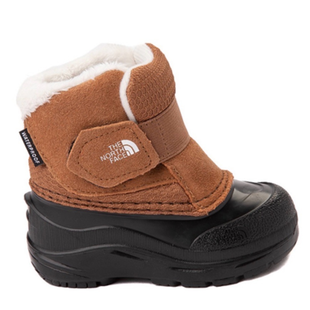 The North Face Kids Brown and Black Winter Boots